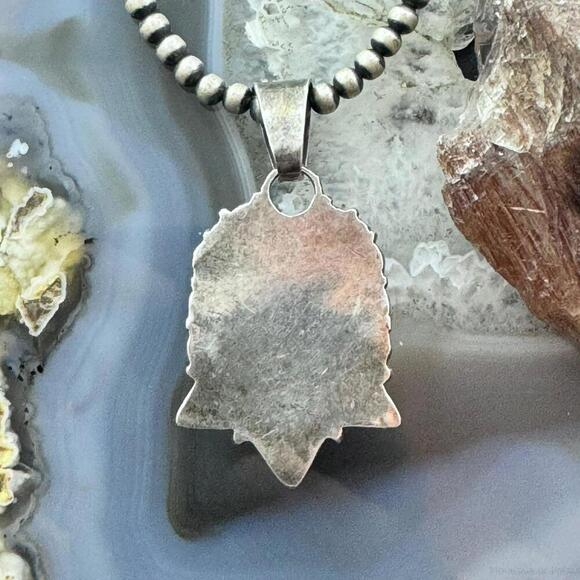 Silver Rectangle Sodalite Decorated Fashion Pendant For Women - Picture 7 of 10